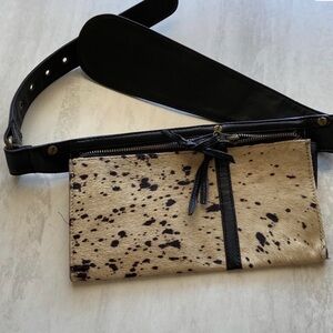 Silence + Noise Cowhide Vegan Belt Bag
